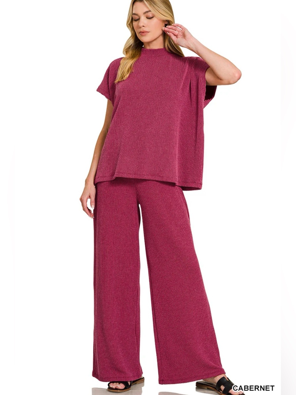 🆕 Zenana Matching Set - Tee and Pants